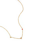 Collana con cuori pietre e motivi