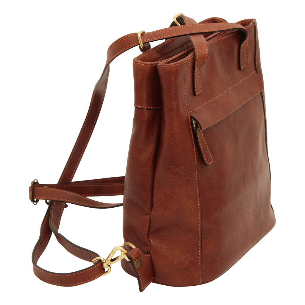 Zaino / Borsa a tracolla in pelle