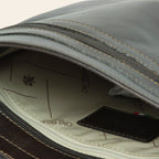 Interno in pelle con zip e fodera Old Angler