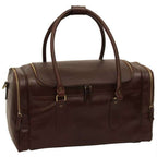 Arno - Borsa da Viaggio in Pelle Marrone Scuro - Old Angler