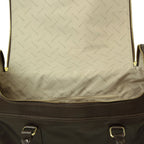 Arno - Borsa da Viaggio in Pelle Marrone Scuro - Old Angler