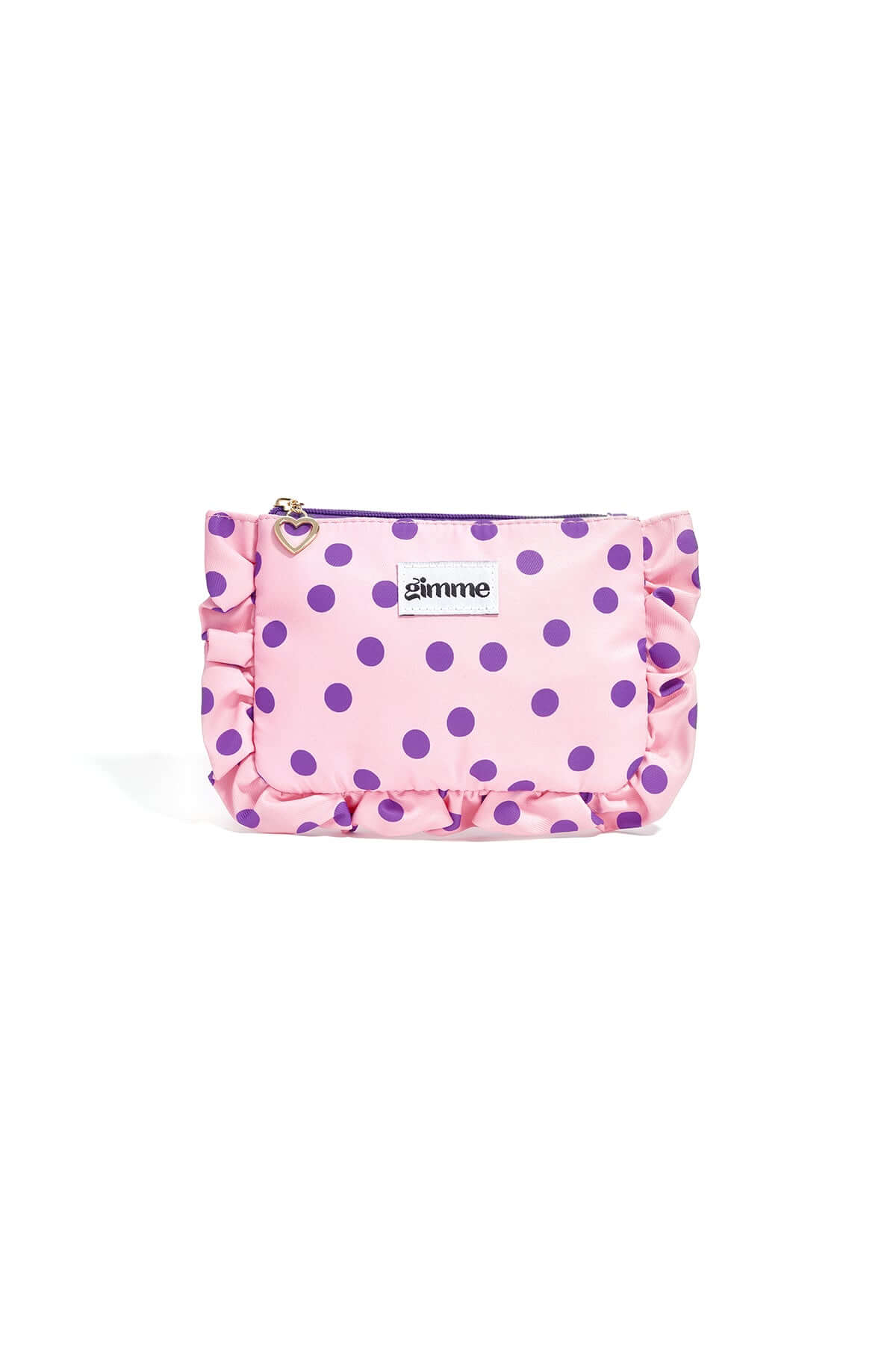 Borsa Trucco a Pois Casual