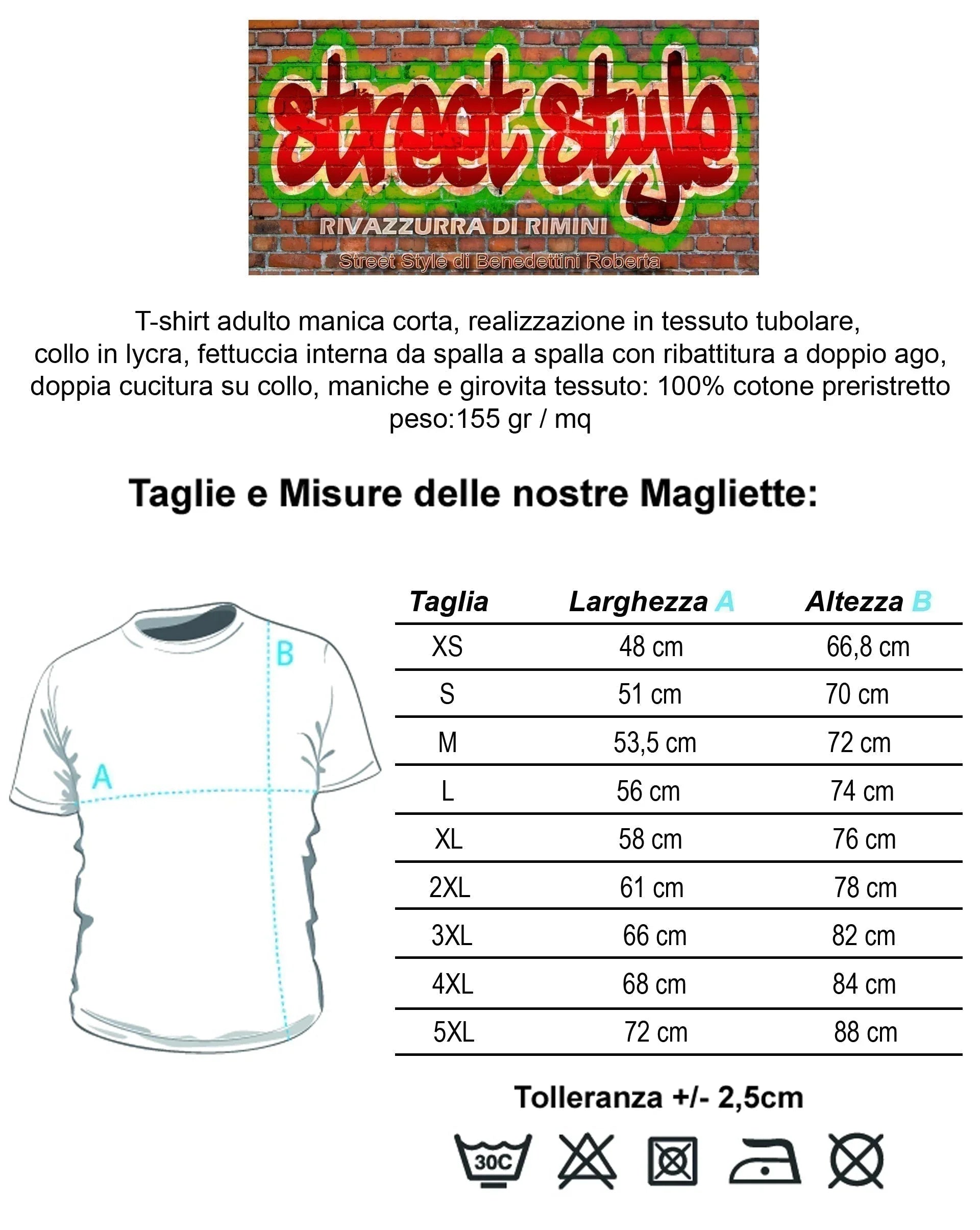 T-shirt Bud Spencer Banana Joe taglie e misure, realizzata in cotone, design urbano di alta qualità.