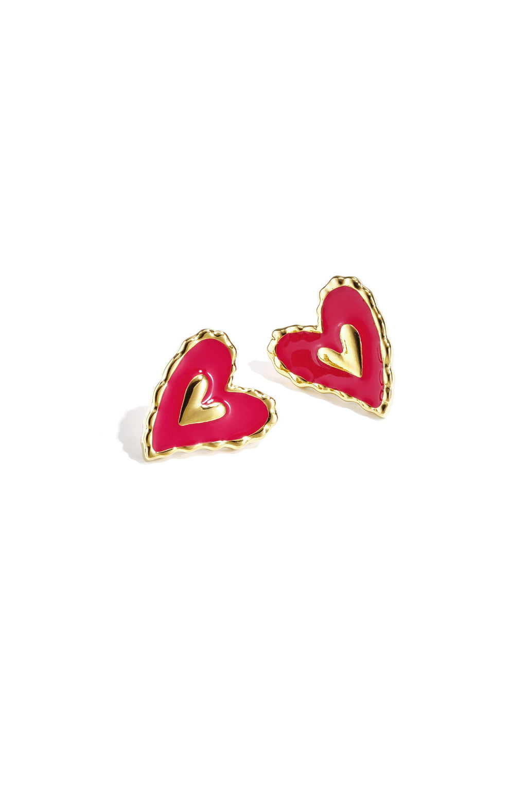 Orecchini a forma di cuore
