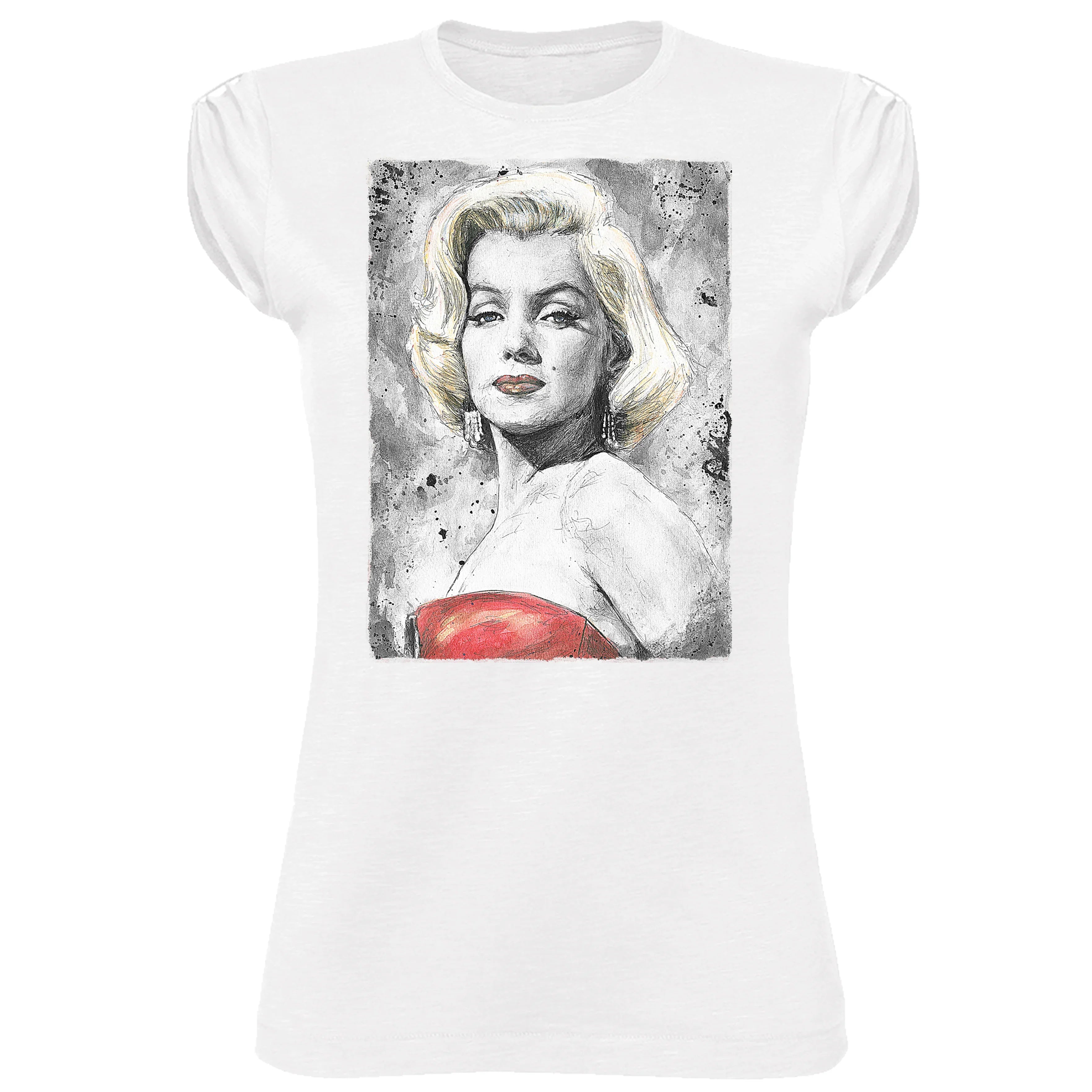 Marilyn Monroe T-Shirt Donna | Urban Slub Cotone Bio