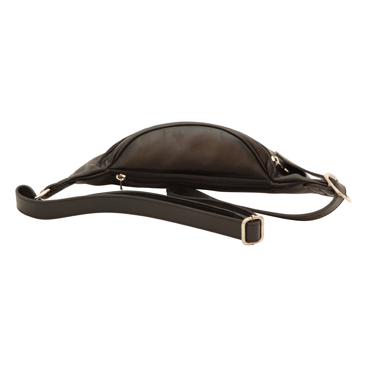 Marsupio in pelle - Nero
