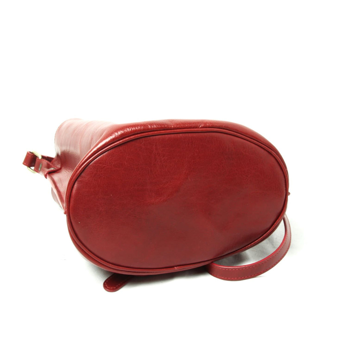 Borsa a tracolla in pelle - rosso