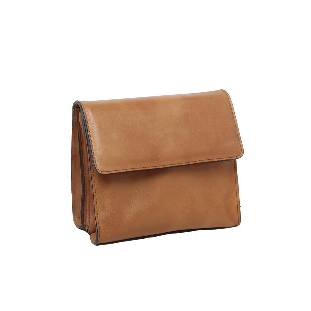 Borsa a tracolla in pelle di vitello-Coloniale