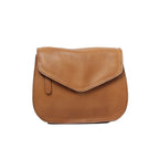 Borsa a Tracolla in Vitello Pieno Fiore Marrone Coloniale - Old Angler