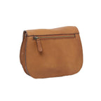 Borsa a Tracolla in Vitello Pieno Fiore Marrone Coloniale - Old Angler