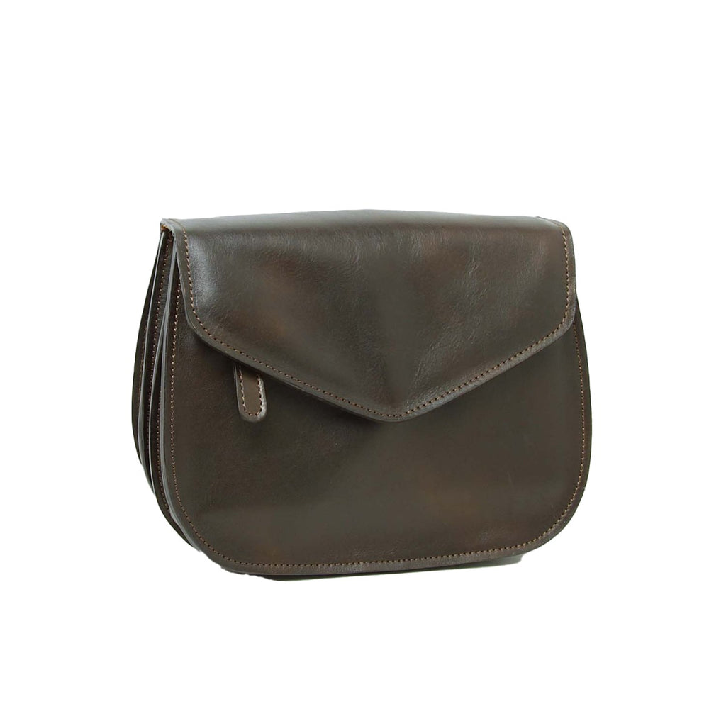 Borsa a tracolla di vitello pieno fiore-Testa Moro
