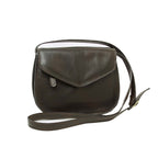 Borsa a Tracolla in Vitello Pieno Fiore Testa di Moro - Old Angler