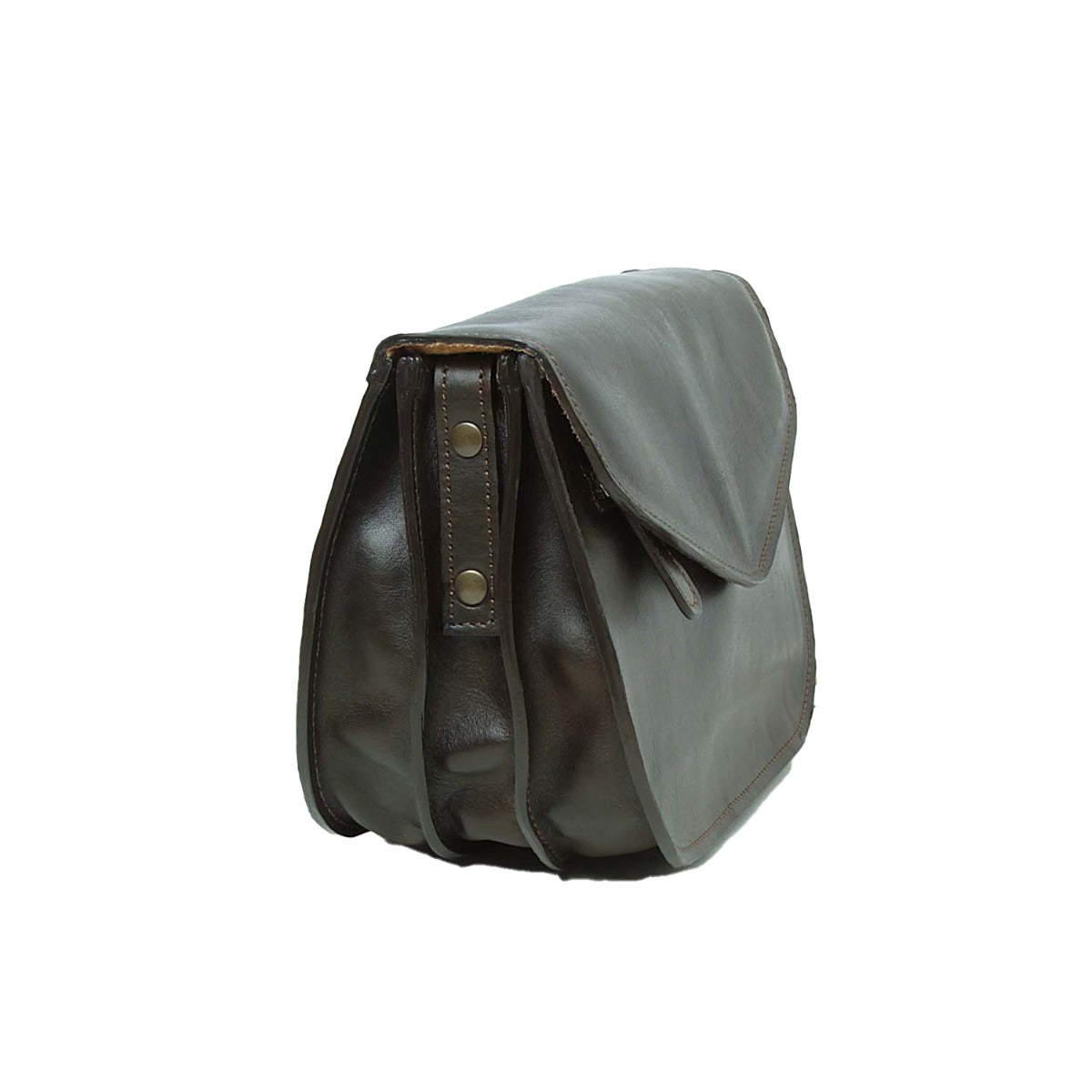 Borsa a tracolla di vitello pieno fiore-Testa Moro