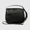 Borsa a Tracolla in Pelle Nera - Old Angler