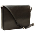 Borsa messenger uomo in pelle - Nero