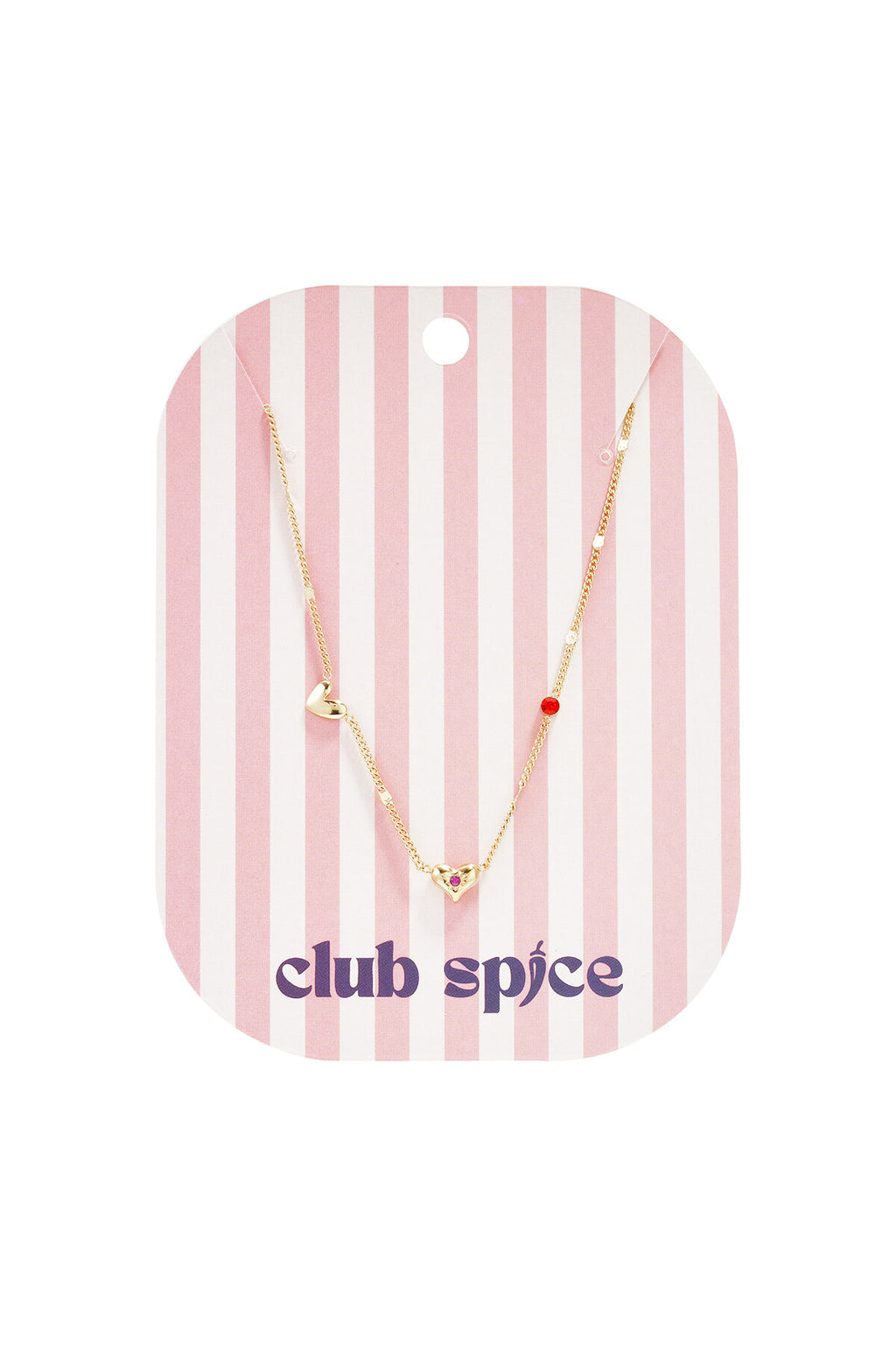 Collana con cuori pietre e motivi