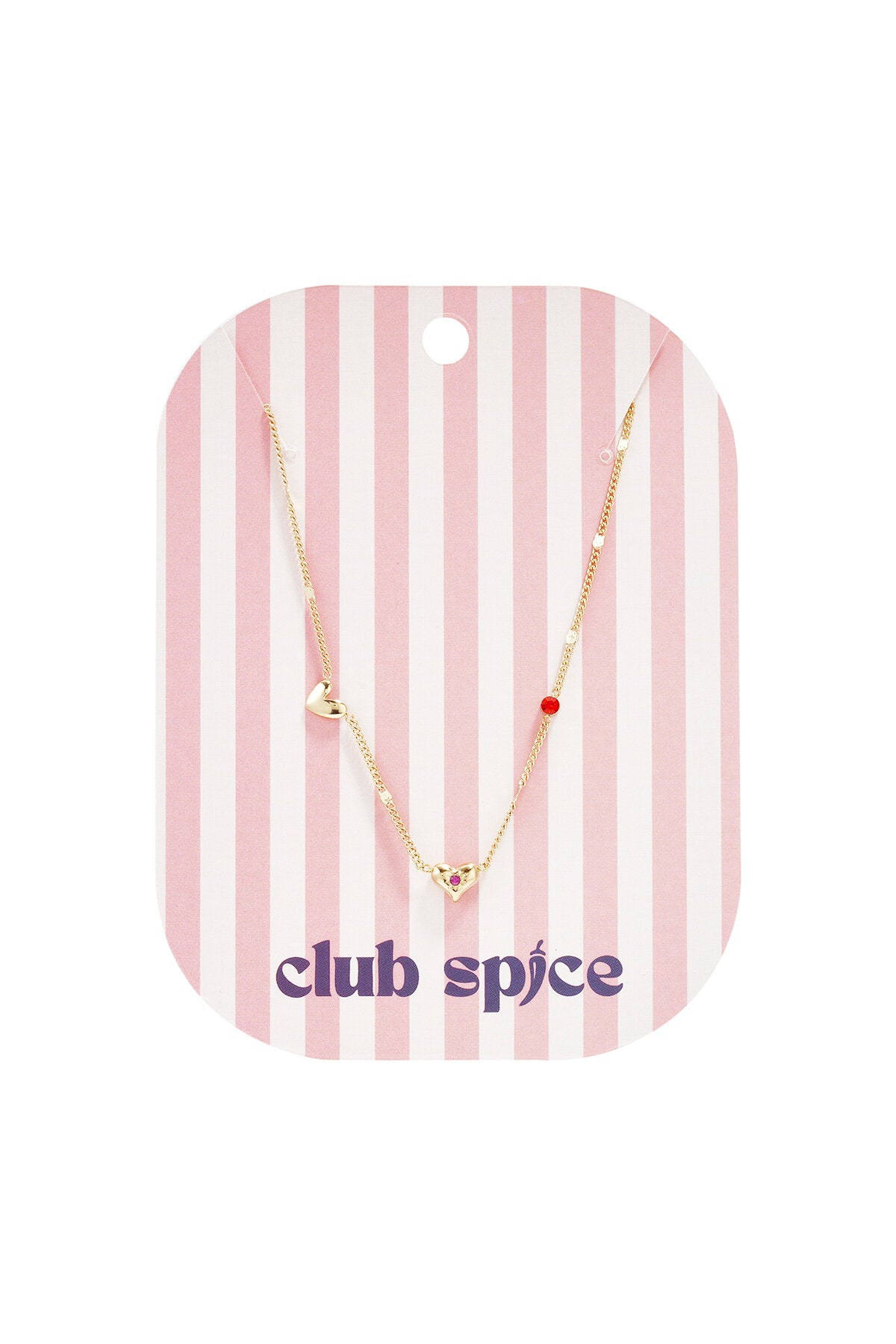 Collana con cuori pietre e motivi