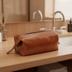 Beauty Case in Pelle Marrone 401293MA - Old Angler
