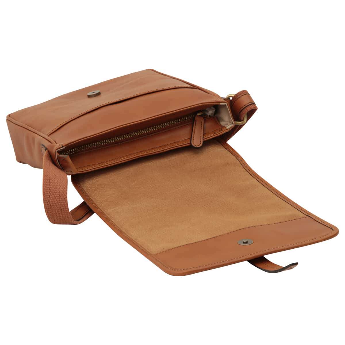 Messenger con chiusura magnetica. Coloniale
