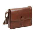 Messenger in pelle marrone