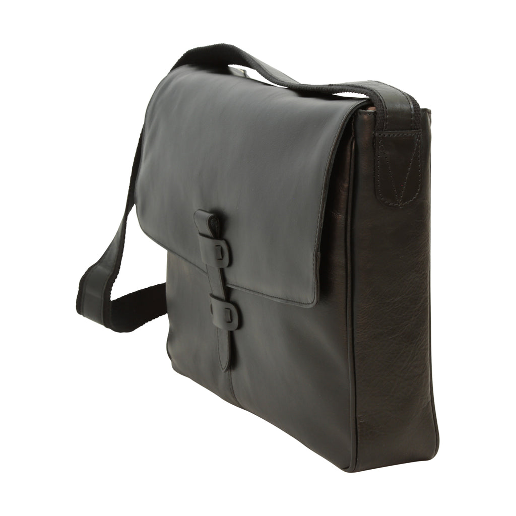 Messenger in pelle nera