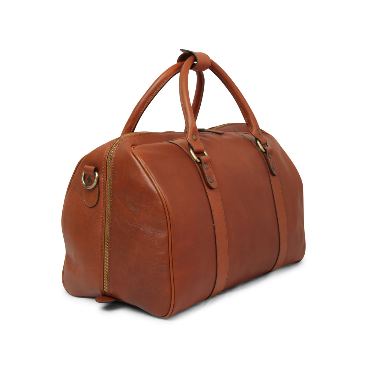 Borsa da viaggio in pelle - gold