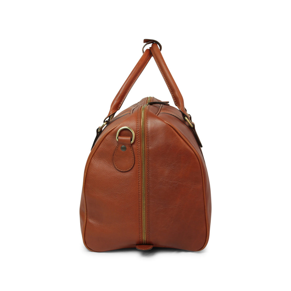 Borsa da viaggio in pelle - gold