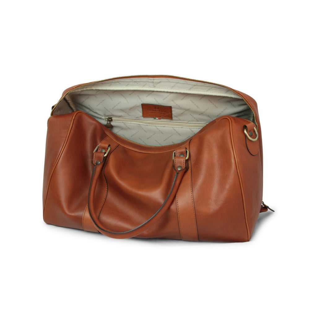 Borsa da viaggio in pelle - gold