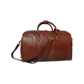 Borsone da viaggio grande in pelle - Marrone