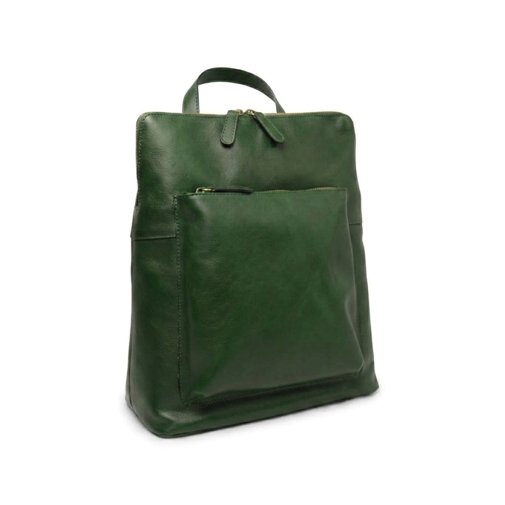 Zaino in pelle - Verde