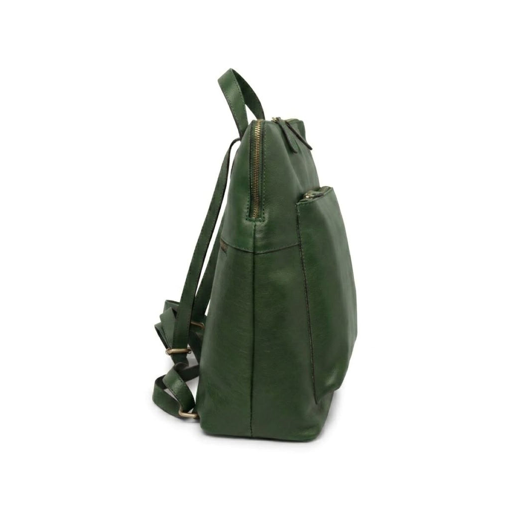 Zaino in pelle - Verde
