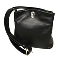 Borsa a secchiello in pelle - Nero