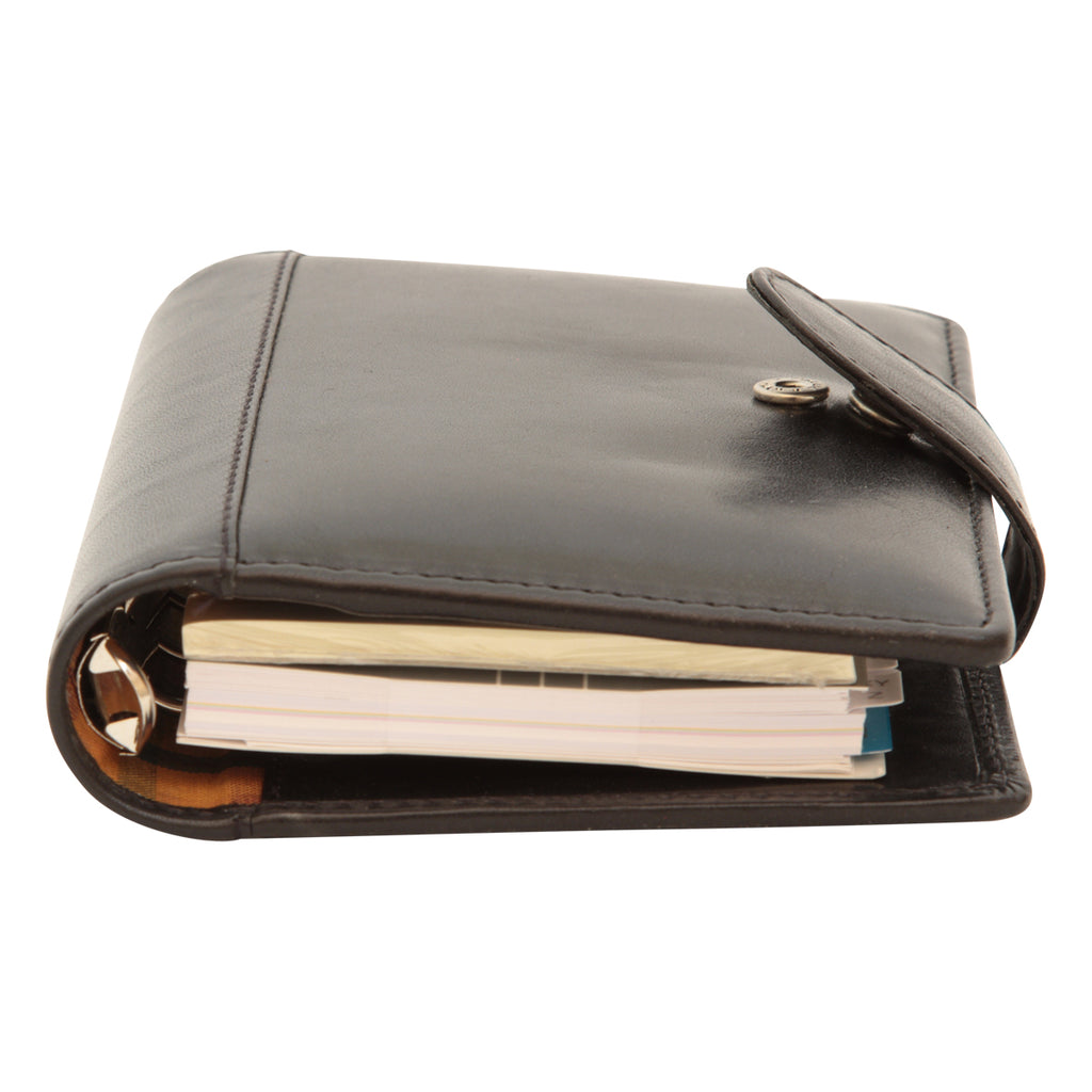 Organizer in pelle piccolo - Nero