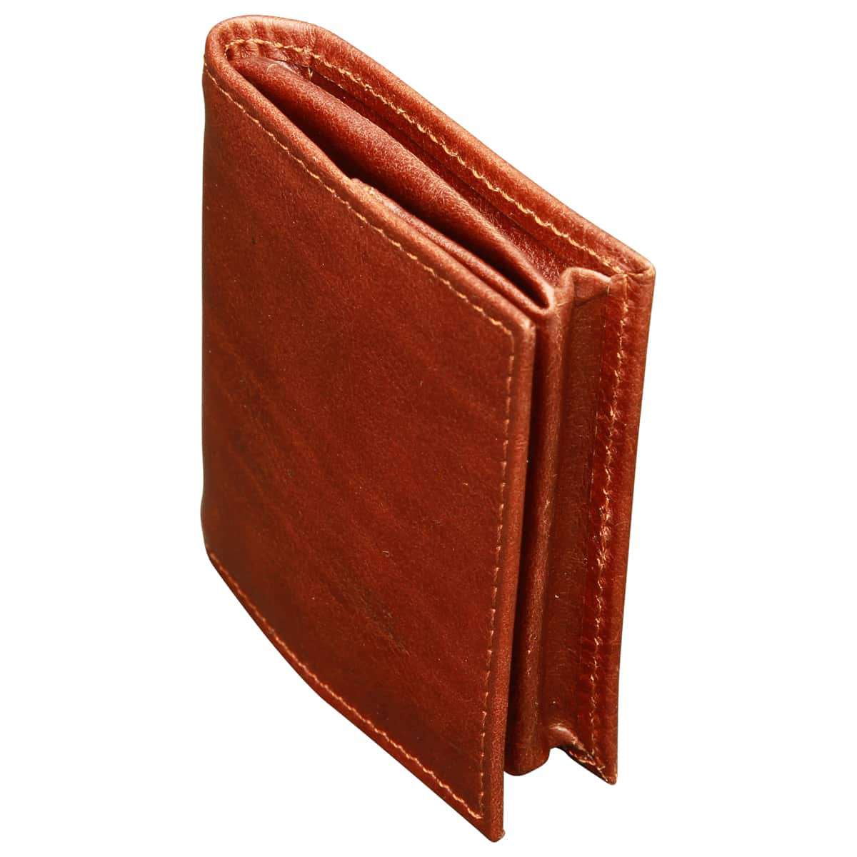 Porta Monete in pelle. Marrone