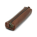 Portapenne in pelle - marrone