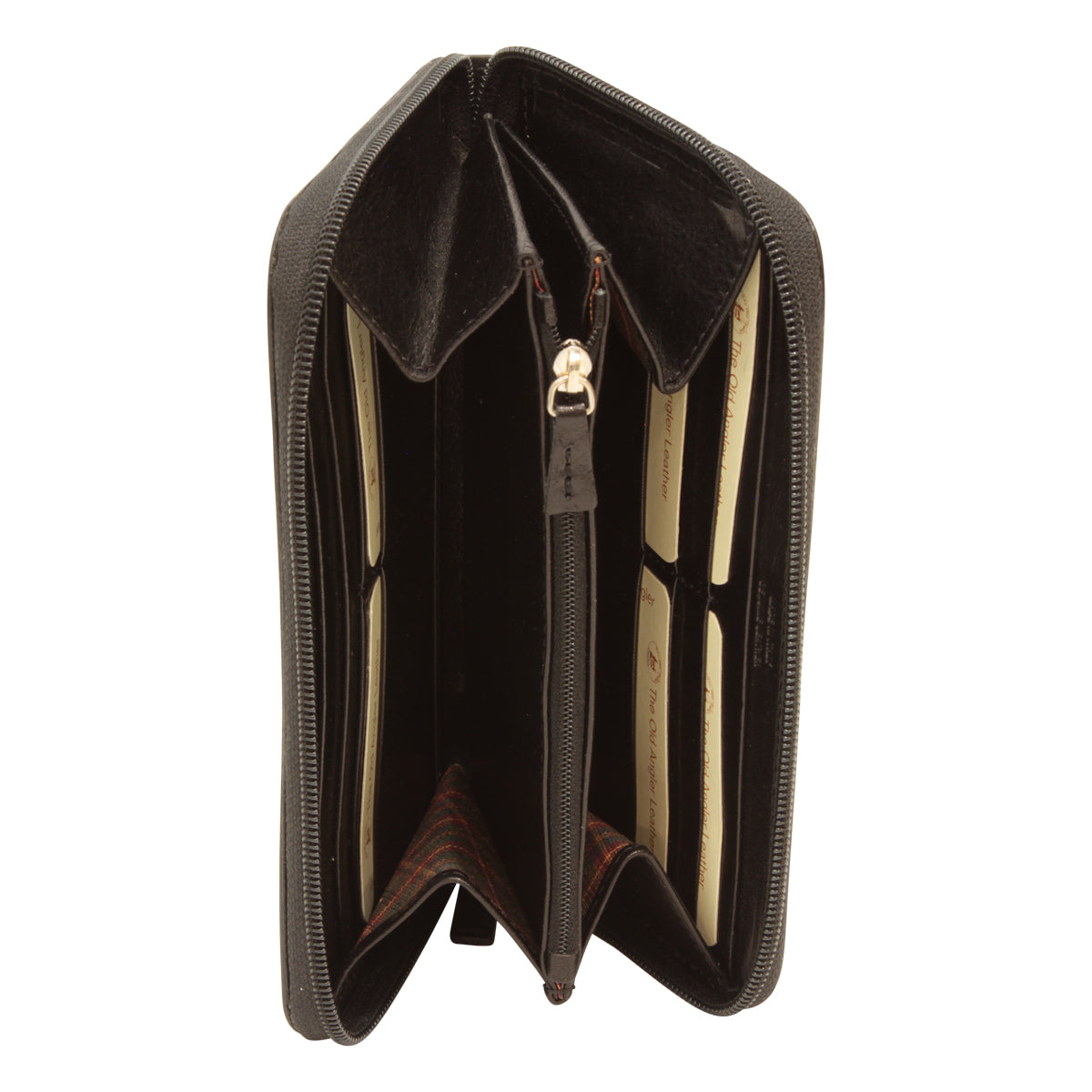 Portafoglio con portamonete interno - nero con RFID