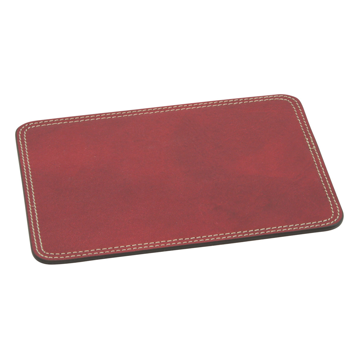 Mouse pad in pelle - rosso