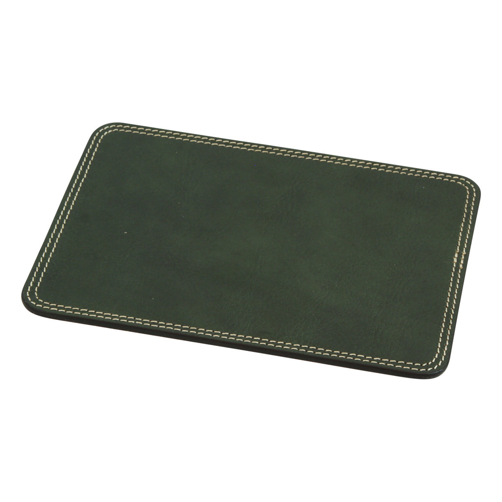 Mouse pad in pelle