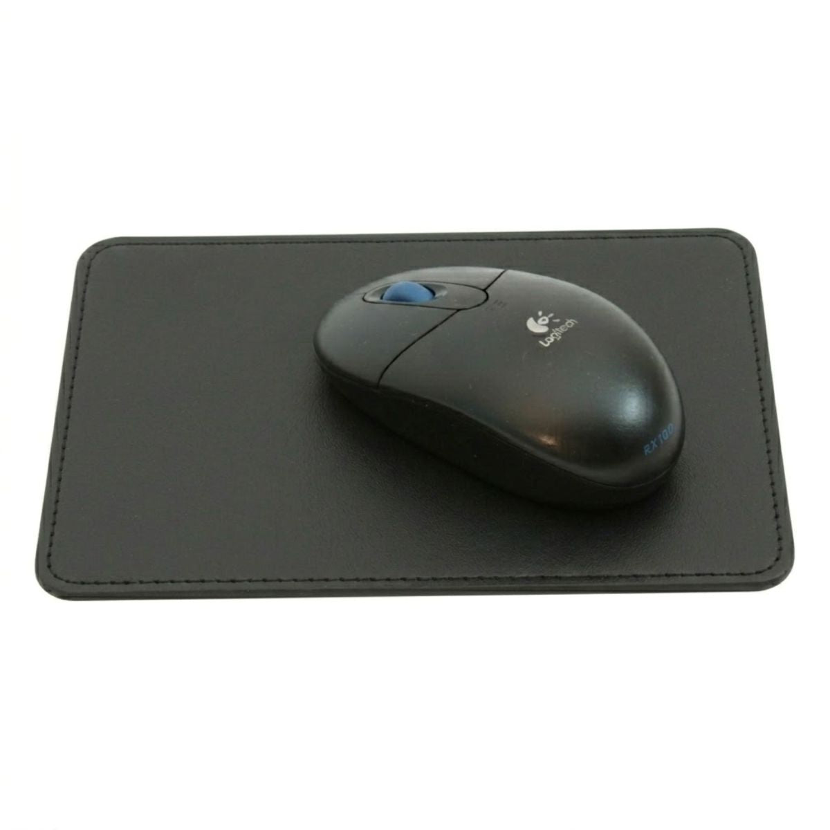 Mouse pad in pelle - nero