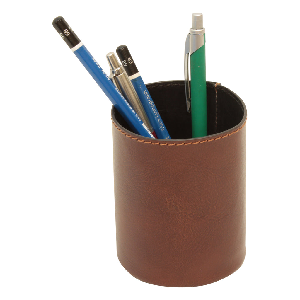 Set da scrivania in pelle