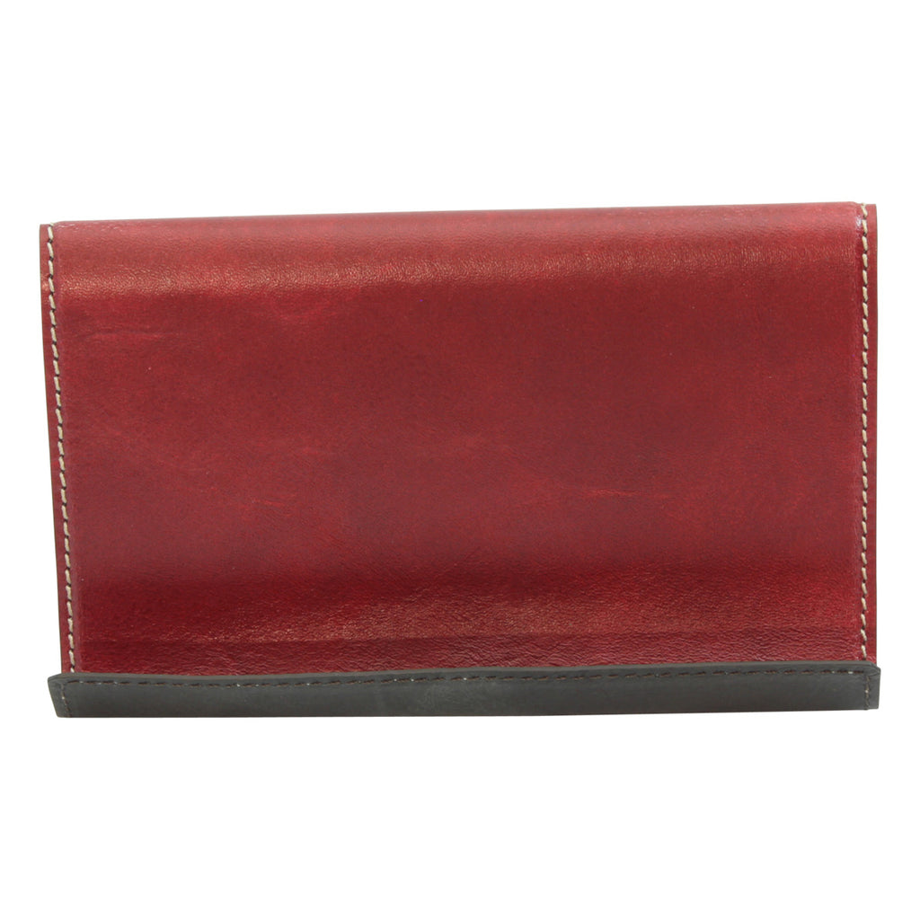 Supporto per ipad e iphone in pelle - rosso