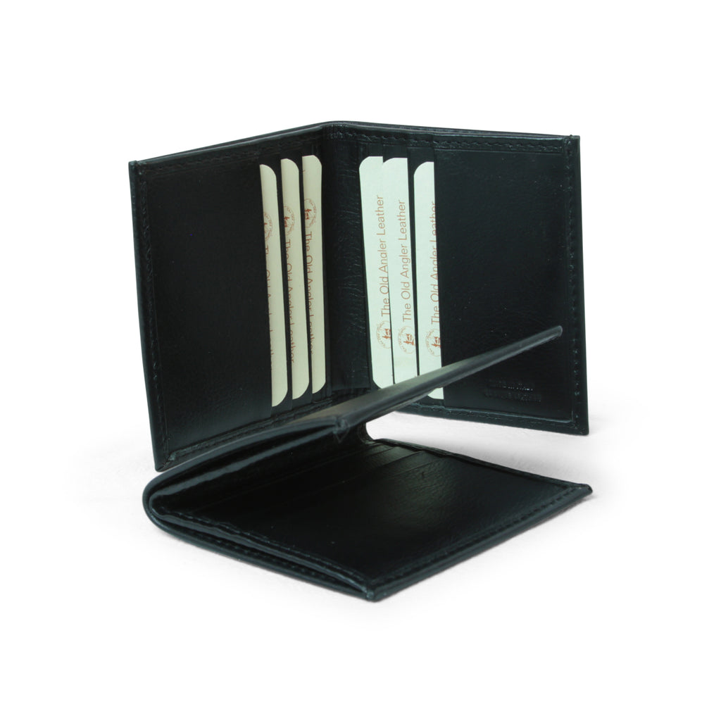 Portafoglio in pelle piccolo - nero con RFID