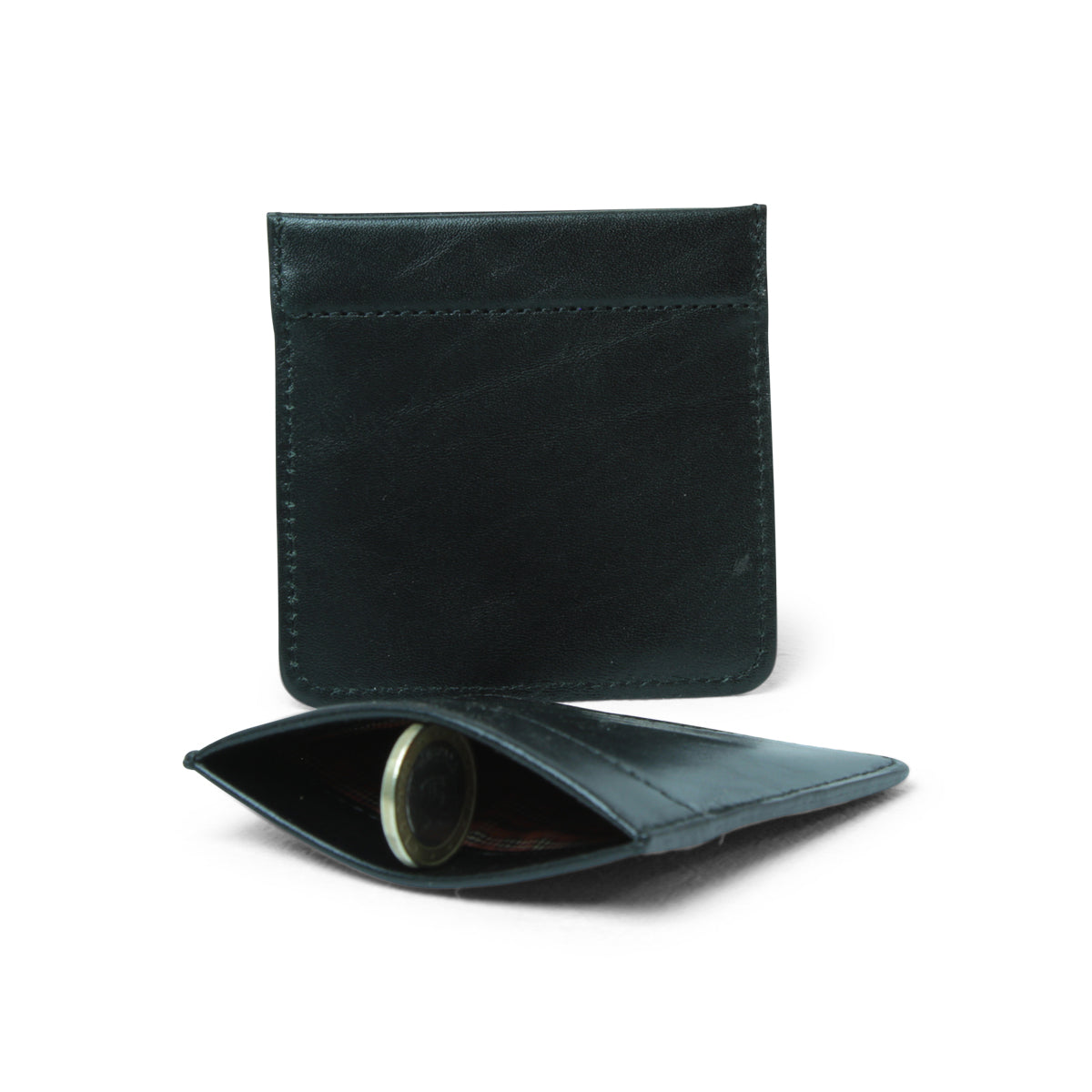 Portaspiccioli in pelle - nero