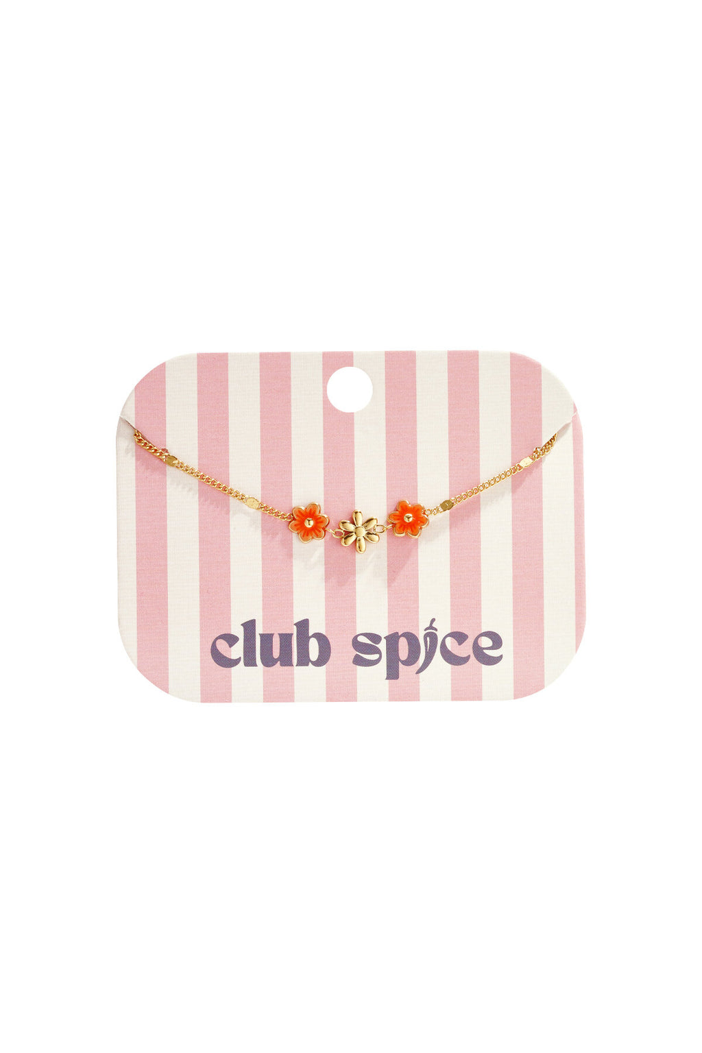 Bracciale con fiori colorati