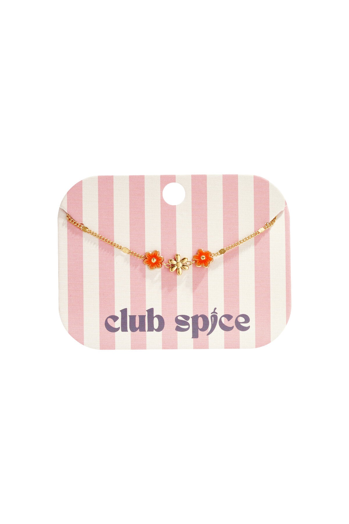 Bracciale con fiori colorati