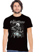 T-Shirt Albert Einstein Genius Tattoo - Cotone Fiammato Uomo