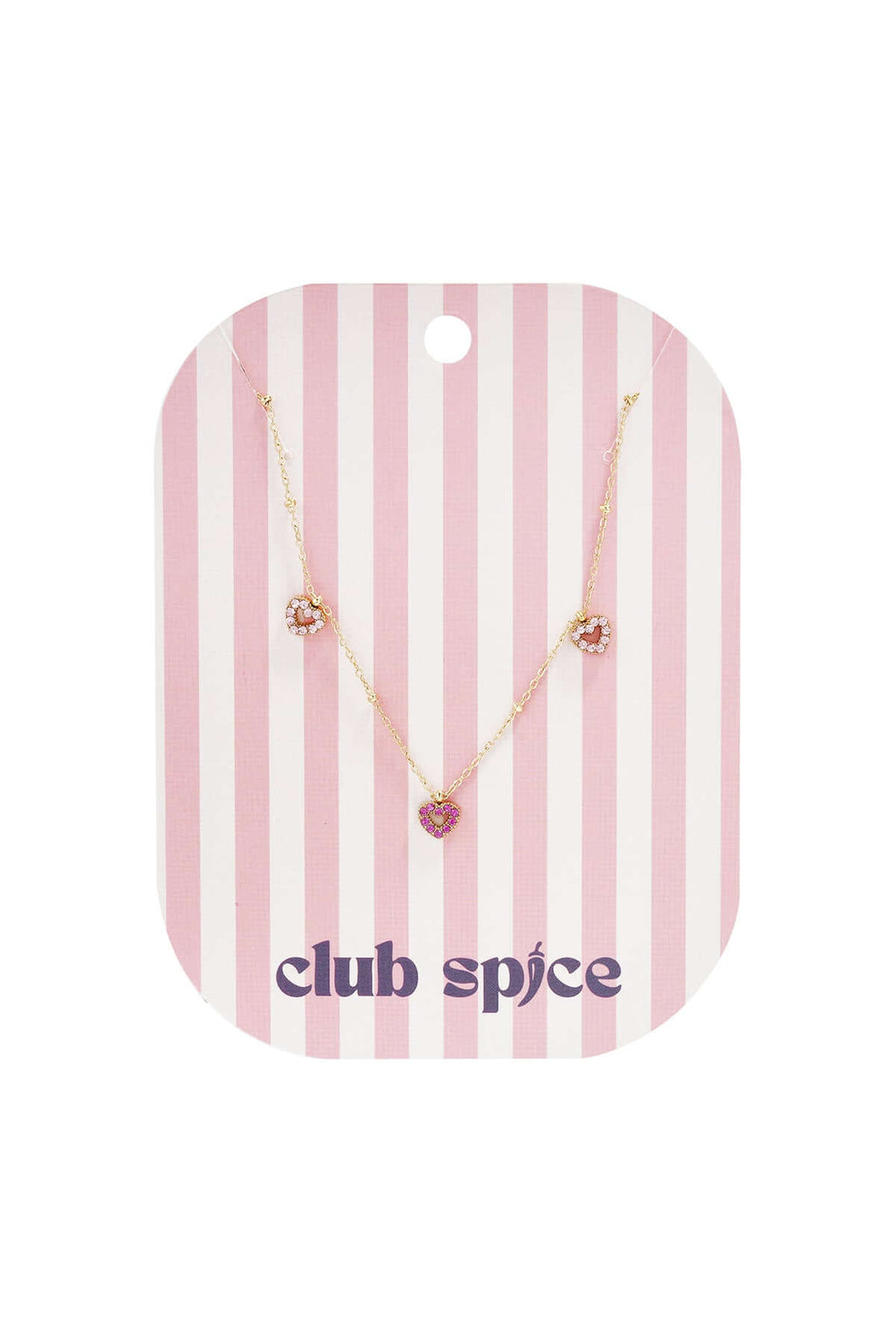 Collana Pietre Rosa e Strass
