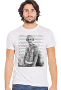 T-Shirt Einstein Tatuato Muscle - Cotone Fiammato Uomo