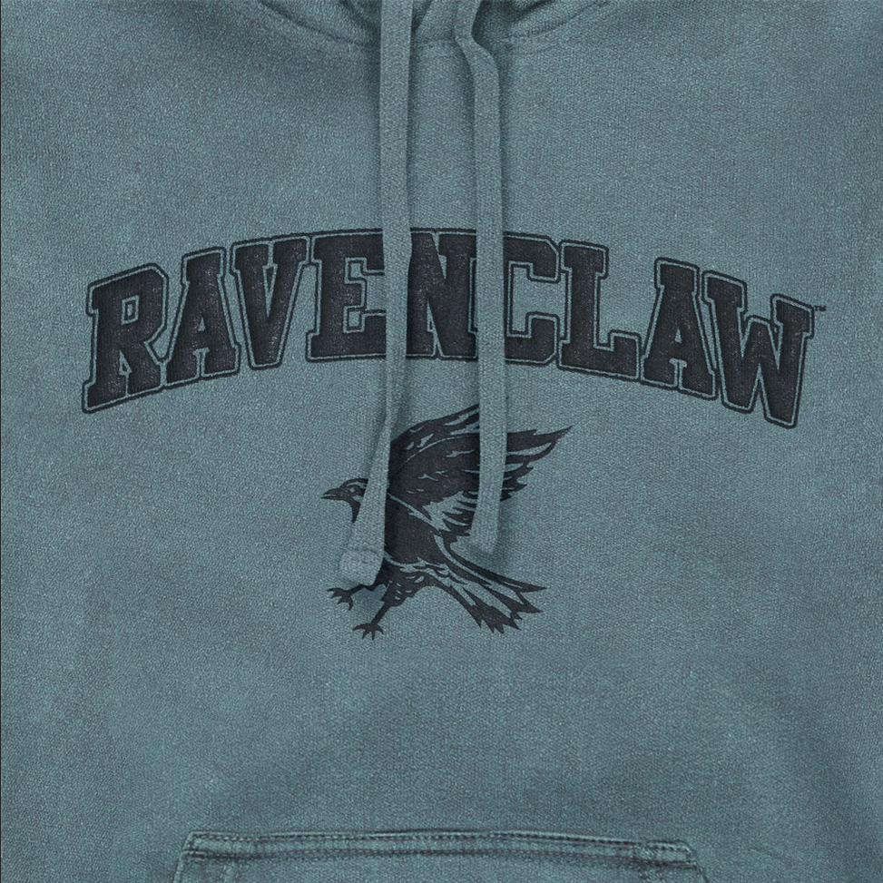 Felpa Harry Potter Corvonero Vintage con Cappuccio Ufficiale Ravenclaw 5056438937055