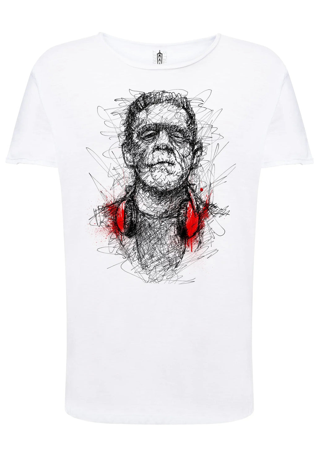 Frankenstein Urban Slub - T-shirt Uomo 100% Cotone